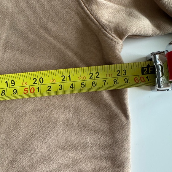 Burberry Beige Hoodie with Plaid Accents - Picture 7 of 9